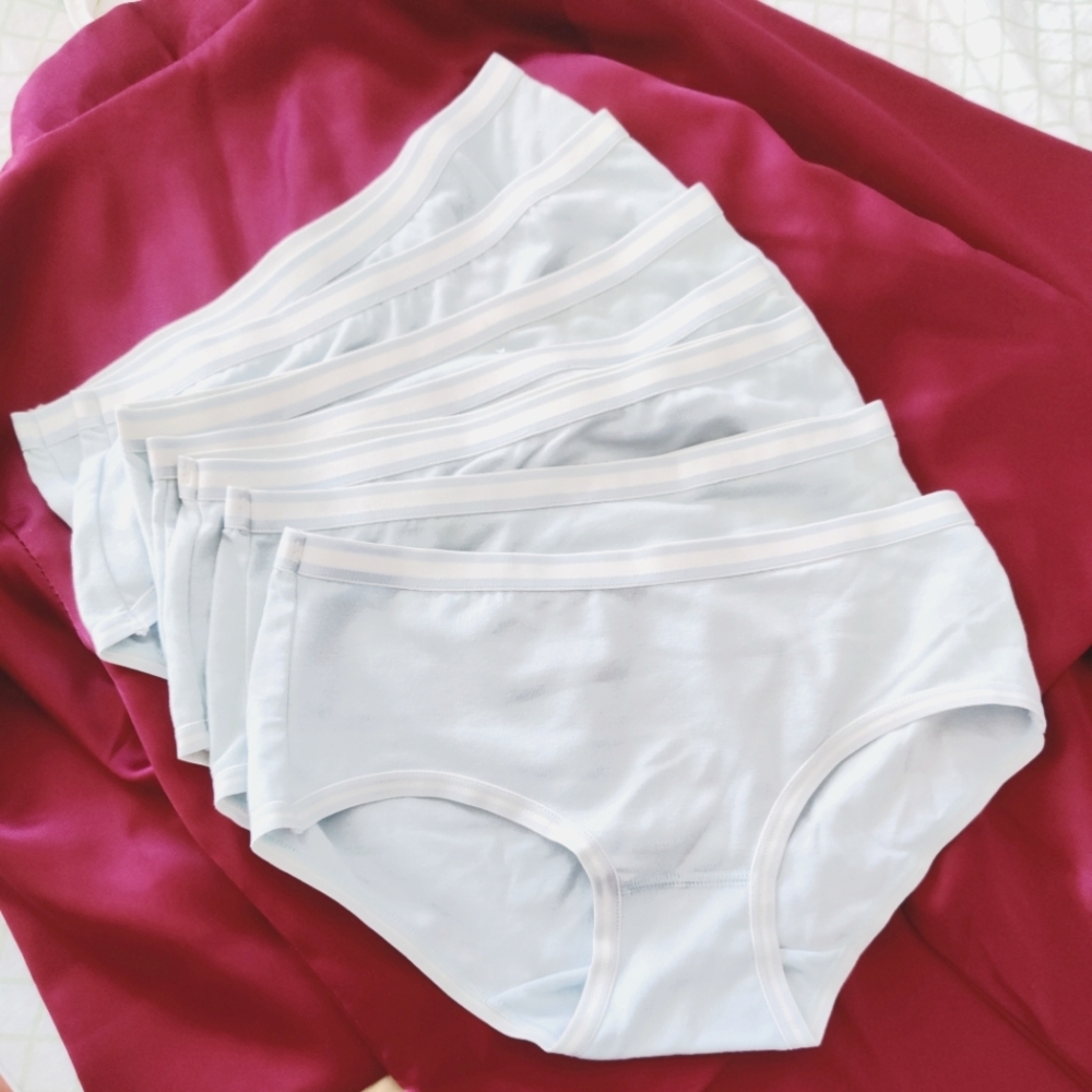 7 Pack Cotton Women's Underwear Briefs Panties Size XS